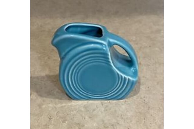 Fiesta NEW Turquoise Mini Disc Pitcher~~Fiestaware