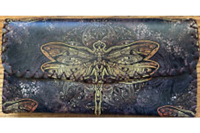 Dragonfly Vegan Leather Wallet!