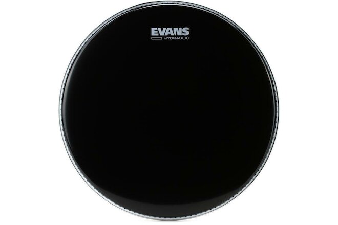 3-Pack Evans Hydraulic Black Drumhead - 14 inch Value Bundle