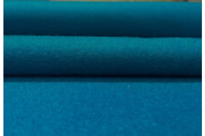 1.875 yd Heavy Duty Blue Green Wool Upholstery Fabric Luum's Full Wool Lagoon DQ