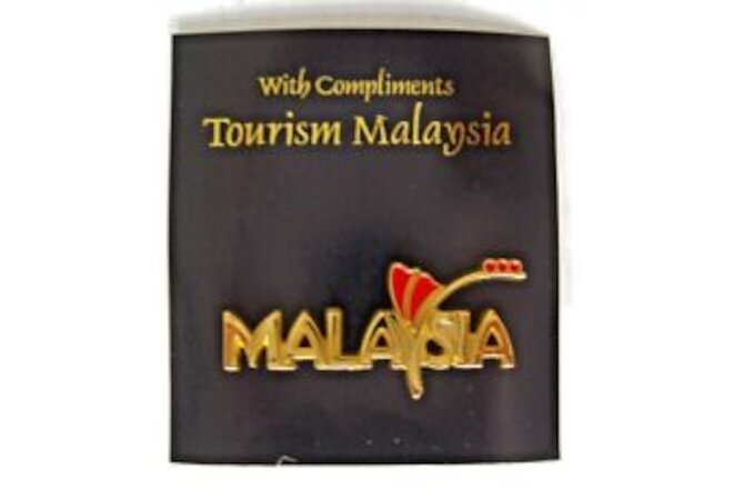 Malaysia Tourism Souvenir Pin Badge
