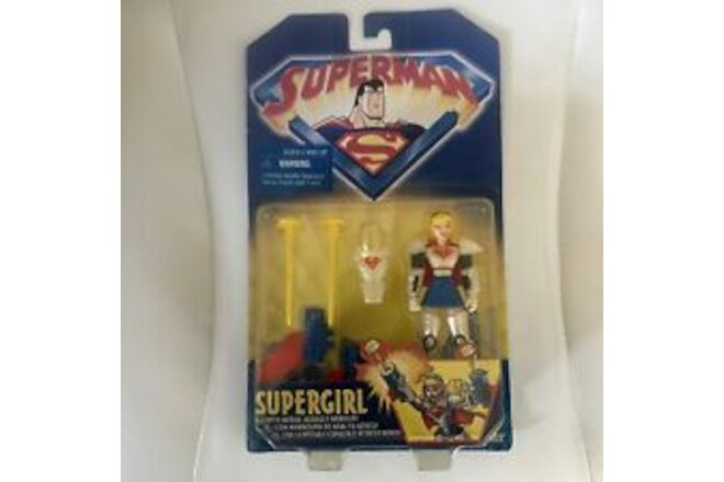 Vintage 1998 Superman SUPERGIRL Action Figure Kenner