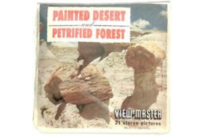 PAINTED DESERT AND PETRIFIED FOREST 3d View-Master 3 Reel Packet NEW SEALED