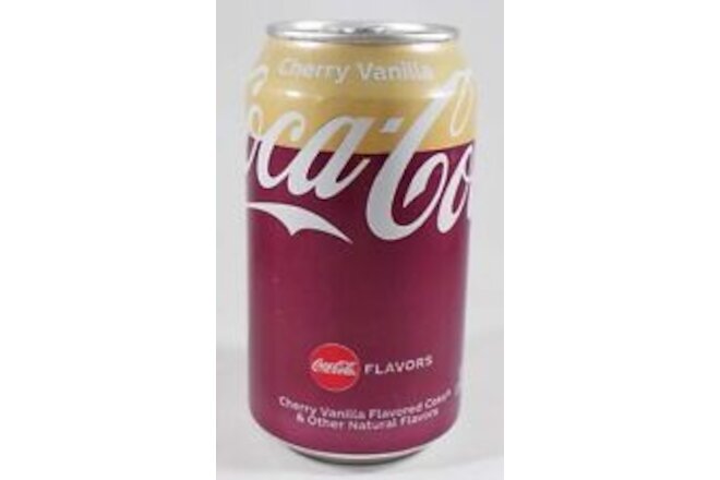 Coca-Cola Cherry-Vanilla 2021 FULL NEW 12oz 355ml Can Coke USA Limited Edition