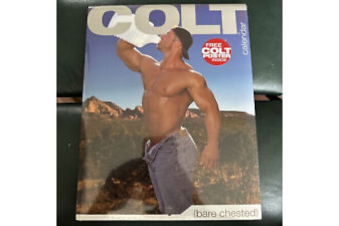 COLT CALENDAR 2009 GAY Men Photo Male Sealed Bare Chested Colt Studios