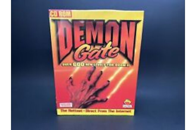 Demon Gate Laser MAC DOOM II Add-On 1995 RARE SEALED RETRO BIG BOX BRAND NEW