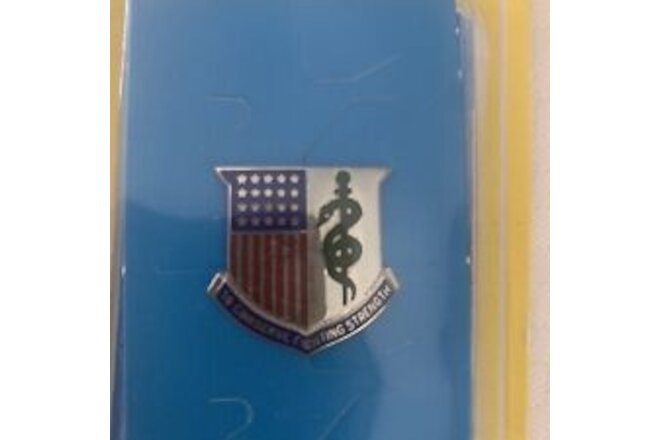 US Army Corps Medical Department To Conserve Fighting Strength G23 Pin Pinback