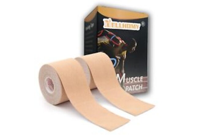 Kinesiology Tape,Pro Athletic Tape for Physical Therapy Sports Athletes,Cotto...