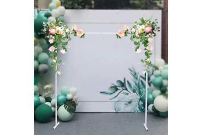 Square Metal Arch Rack Wedding Party Flowers Frame Stand Backdrop Balloons Stand