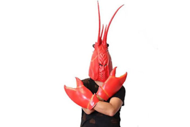 Funny Lobster Crab Claws Gloves Hands Weapon Props Halloween Cosplay Costume
