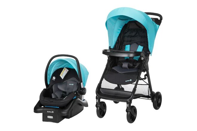 Safety 1ˢᵗ Smooth Ride Travel System Stroller and Infant Car Seat, Skyfall