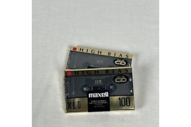 Maxell XLII High Bias Cassette Tape 100 Minutes