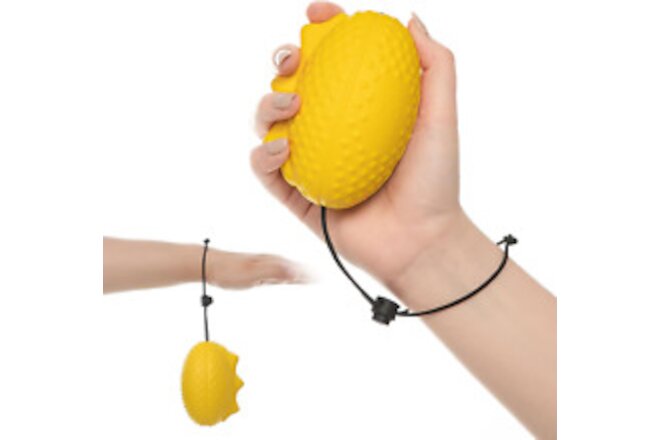 Stress Balls for Adults and Seniors with the Adjustable Wrist Strap, Hand Exerci