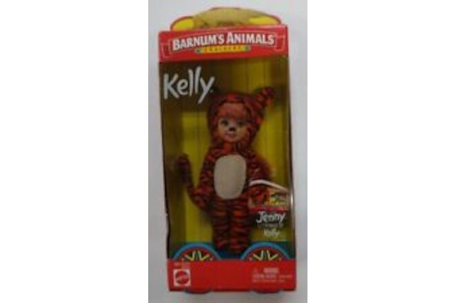 JENNY Kelly Barnum’s Animal Crackers TIGER Barbie's Friend Mattel 2002 VTG NEW
