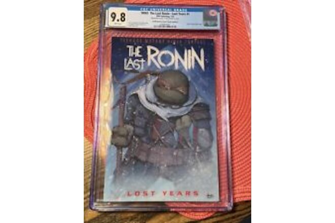 The Last Ronin Lost Years 1 Noah Sult Acrylic Cover CGC 9.8 #11/30