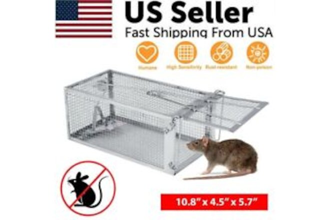 🏅🇱🇷 USA Mouse Trap Rat Trap Rodent Trap Live Catch CageEasy To Set UP & Reuse