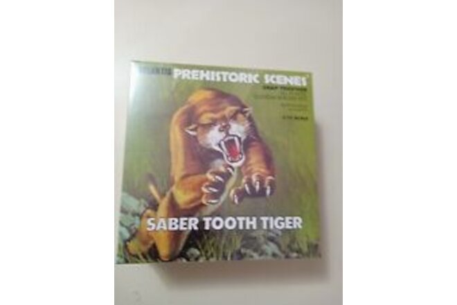 Prehistoric Scenes Saber Toothed Tiger