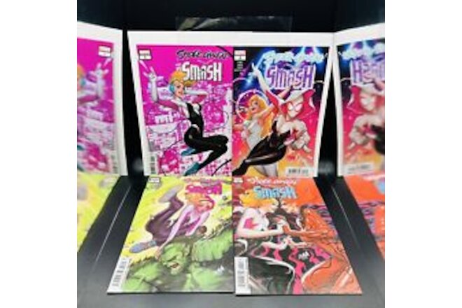 Spider-Gwen: Smash #1-4 (Marvel February 2024) Complete Story - Comic Lot Set NM