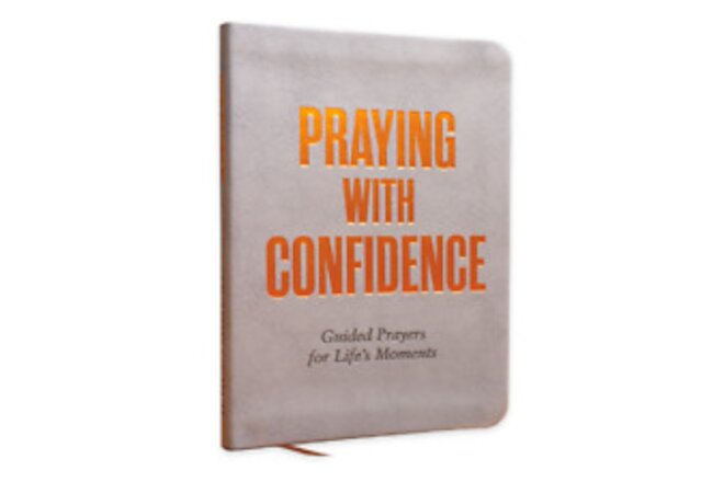 PRAYING WITH CONFIDENCE GUIDED PRAYERS NEW Book Joel Osteen / RARE NEVER READ!