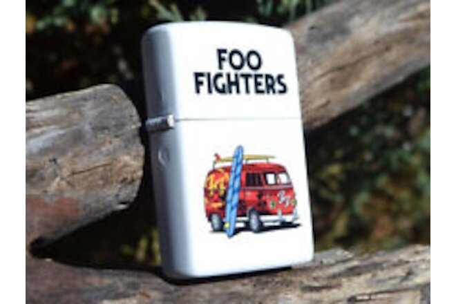 Foo Fighters Camper Van Zippo Lighter - VW Kombi Bus - Nirvana - Dave Grohl