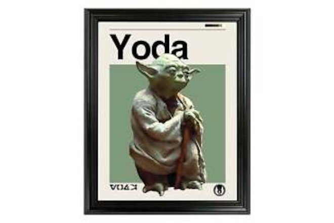 Yoda Framed Sports Art Photo by Thomas Maxwell