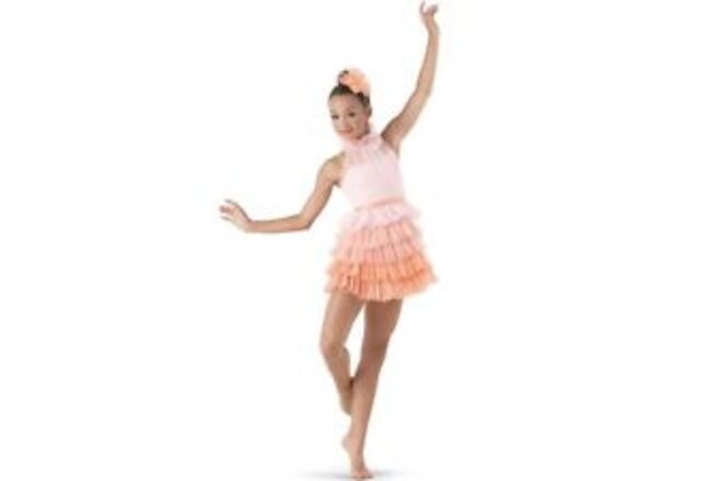 Weissman Breathe Me Ballet Pink Dance Costume Size Large Adult 9156 NEW D3