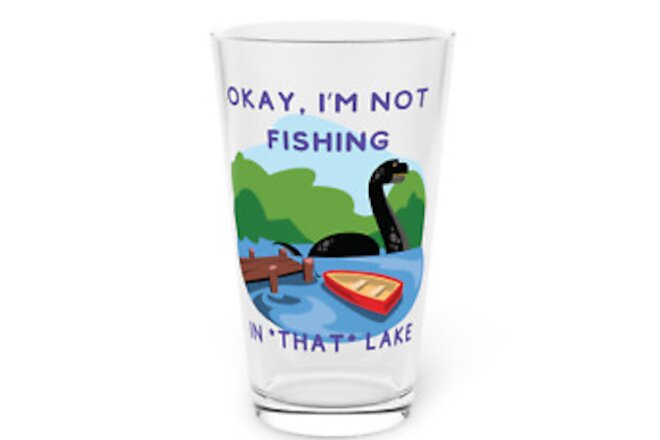 Sea Monster Pint Glass ~ Fun Horror-Themed Gifts