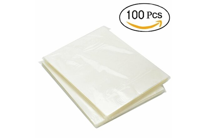 100 Pack Thermal Laminating Pouches 3 Mil Heat Seal A4 Letter Size 9x11.5 Sheets