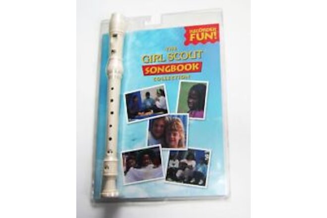 1999 Girl Scouts Recorder/Flutophone/Wind Instrument with Songbook NEW