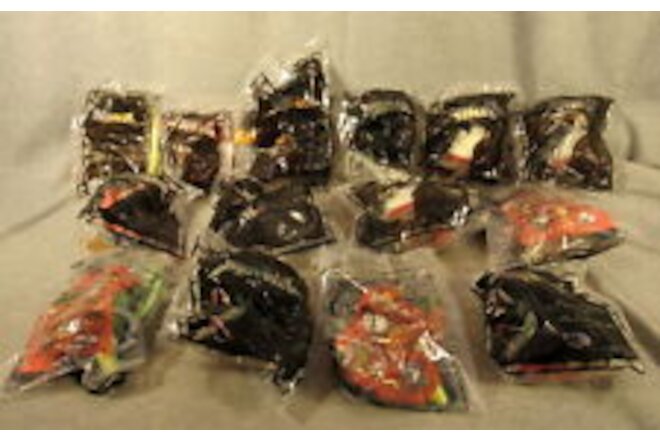 Lot Of Fourteen Kung Fu Panda 1 McDonalds Happy Meal Toys In Original Wrapping