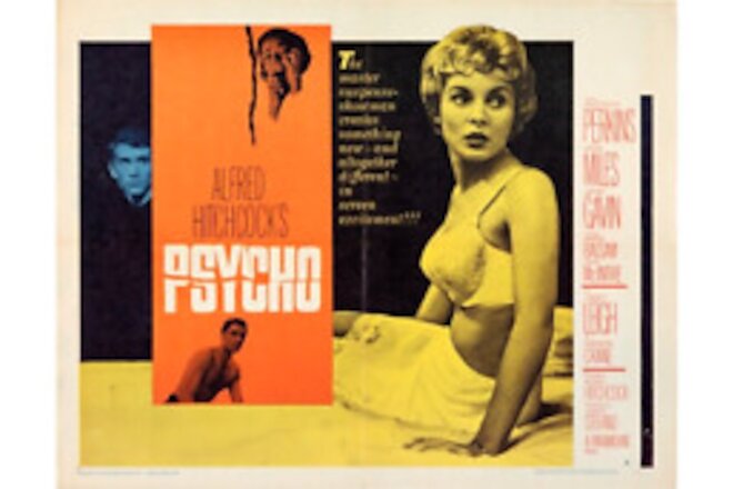Janet Leigh Psycho Lobby Poster Print 8 x 10 Reproduction