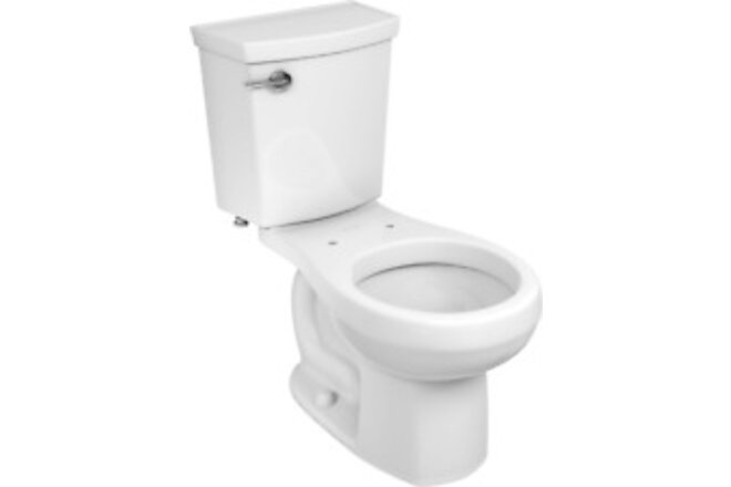 288DA114.020 H2Optimum Two-Piece Toilet, round Front, Standard Height, White, 1.