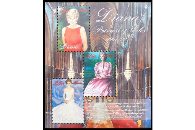 LIBERIA Wholesale Princess Diana Memoriam Min/Shts Dresses x 50 U/M CD 591