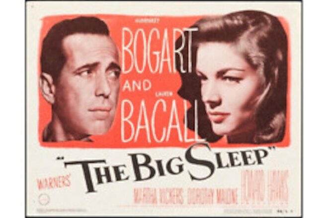 Lauren Becall The Big Sleep Lobby Poster Print 8 x 10 Reproduction