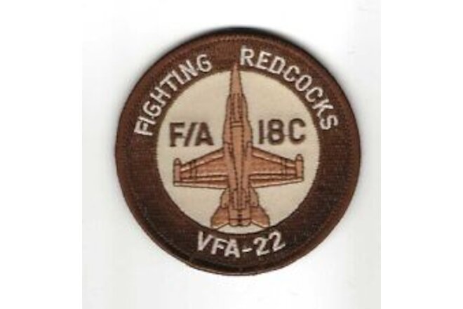 USN VFA-22 F/A-18C HORNET desert patch F/A-18 HORNET STRIKE FIGHTER SQN