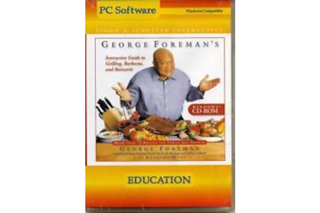 NEW George Foreman's Interactive Guide to Grilling by Simon and Schuster
