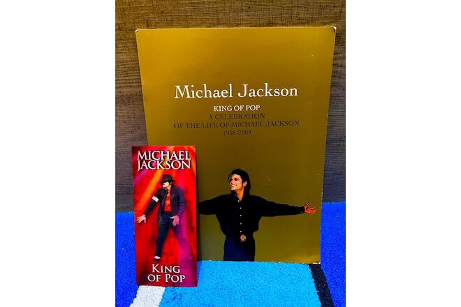 Michael Jackson ORIGINAL "This is it" hologram concert Ticket and Programme
