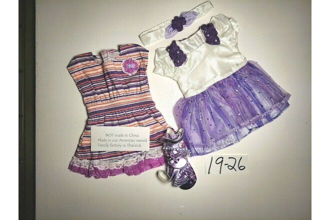 Doll Clothes # 19-26 fits 18inch American Girl Lot