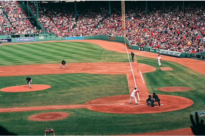 JT26-3 2004 MLB Boston Red Sox Opening Day Blue Jays (140pc) ORIG 35mm Negatives