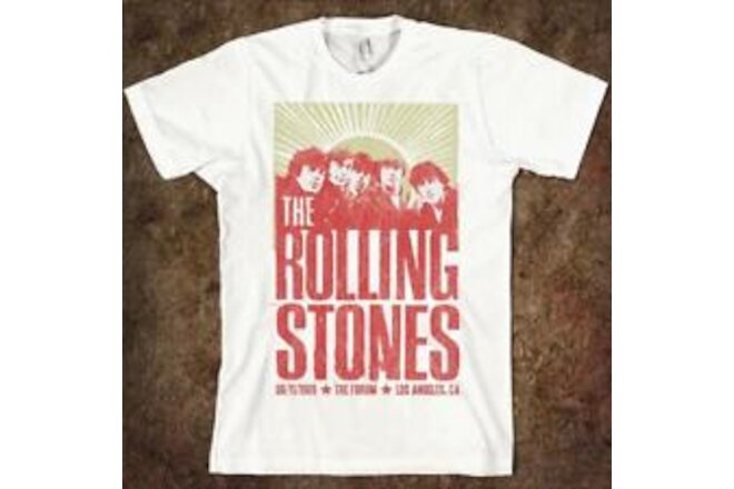 The Rolling Stones Concert T-Shirt, Band Graphic Tee, Music Tee Vintage
