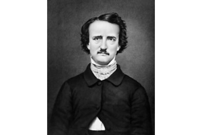 Edgar Allen Poe Portrait 8"x10" Print Wall Art 8x10