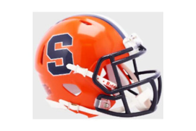 Syracuse Orangemen NCAA Mini Speed Football Helmet - NCAA.