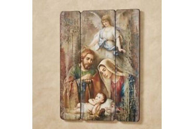 Roman 75309 Figurine - Holy Family with Angel Wall - 17 in.