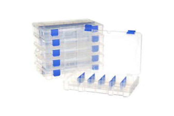 Outdoors, 4007 Tuff Trainer, 24 Compartments, 6 Pack, Clear, 11 inches