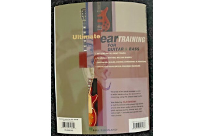 Ultimate Eartraining for Guitar & Bass Lessons Hal Leonard Book & Online Audio
