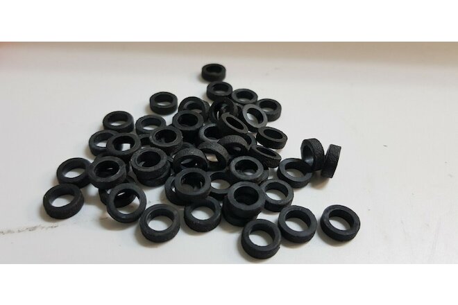 TYCO 50PCS SLIM FRONT RUBBER TIRES , ORIGINAL! MUST HAVE!