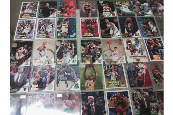 LOT OF 49 TRADING CARDS NBA BASKETBALL MANY FAMOUS PLAYERS & TEAMS