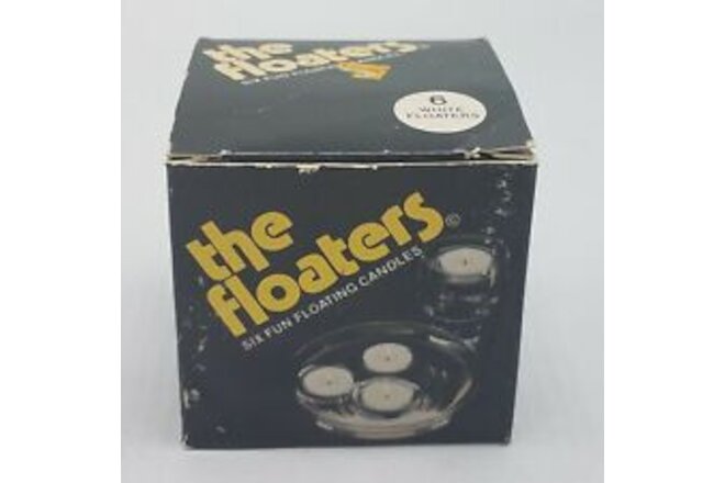 Vtg 1976 The Floaters Candles Un-Candle Colonial Candle Of Cape Cod NOS New