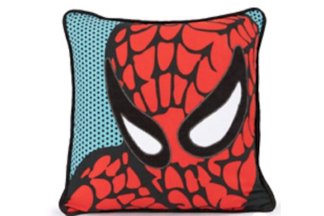 Disney Spider-Man with Embroidery/Corduroy kids Throw PIllow 15 x 15