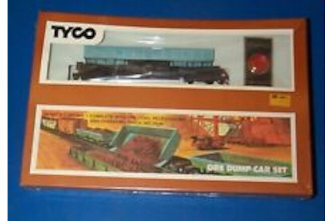 Vintage TYCO TRAIN # 925 REMOTE  - "ORE DUMP CAR SET"  - HO Scale - NOS/Sealed